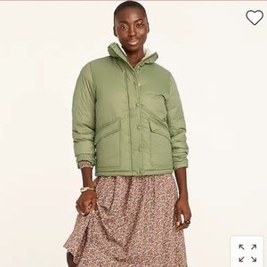 JCrew puffer coat NWT Large